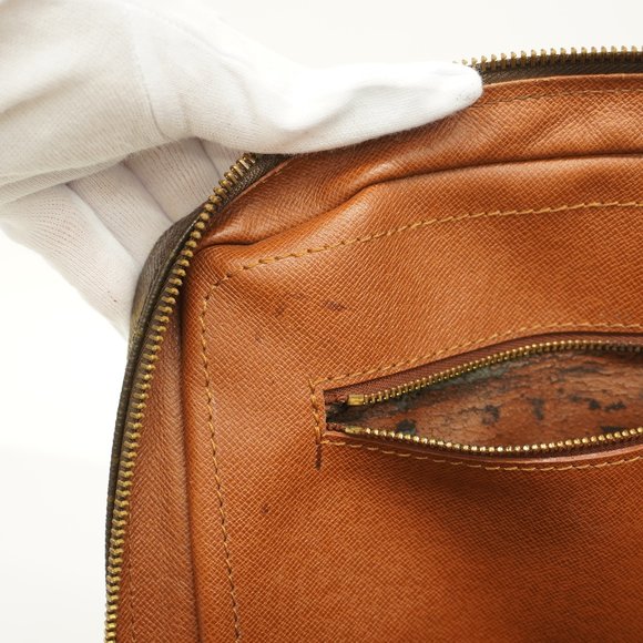 [3za0179] Auth Louis Vuitton Briefcase Monogram Porte Document Voyage M53361 - Picture 8 of 15